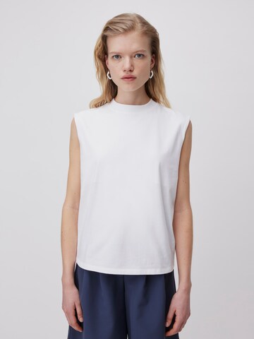 LeGer by Lena Gercke Shirt 'Arven' in Wit: voorkant