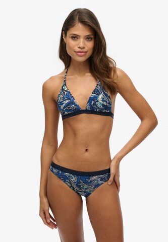 Superdry Triangle Bikini Top in Mixed colors: front