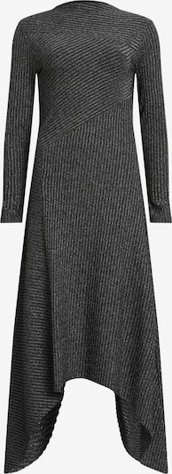 AllSaints Kleid 'GIA' in dunkelgrau / silber, Produktansicht