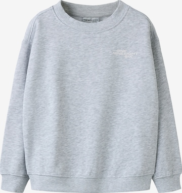 NAME IT - Sudadera 'NKFShaney' en gris: frente