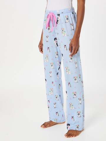 PJ Salvage Spodnie od piżamy w kolorze niebieski: przód