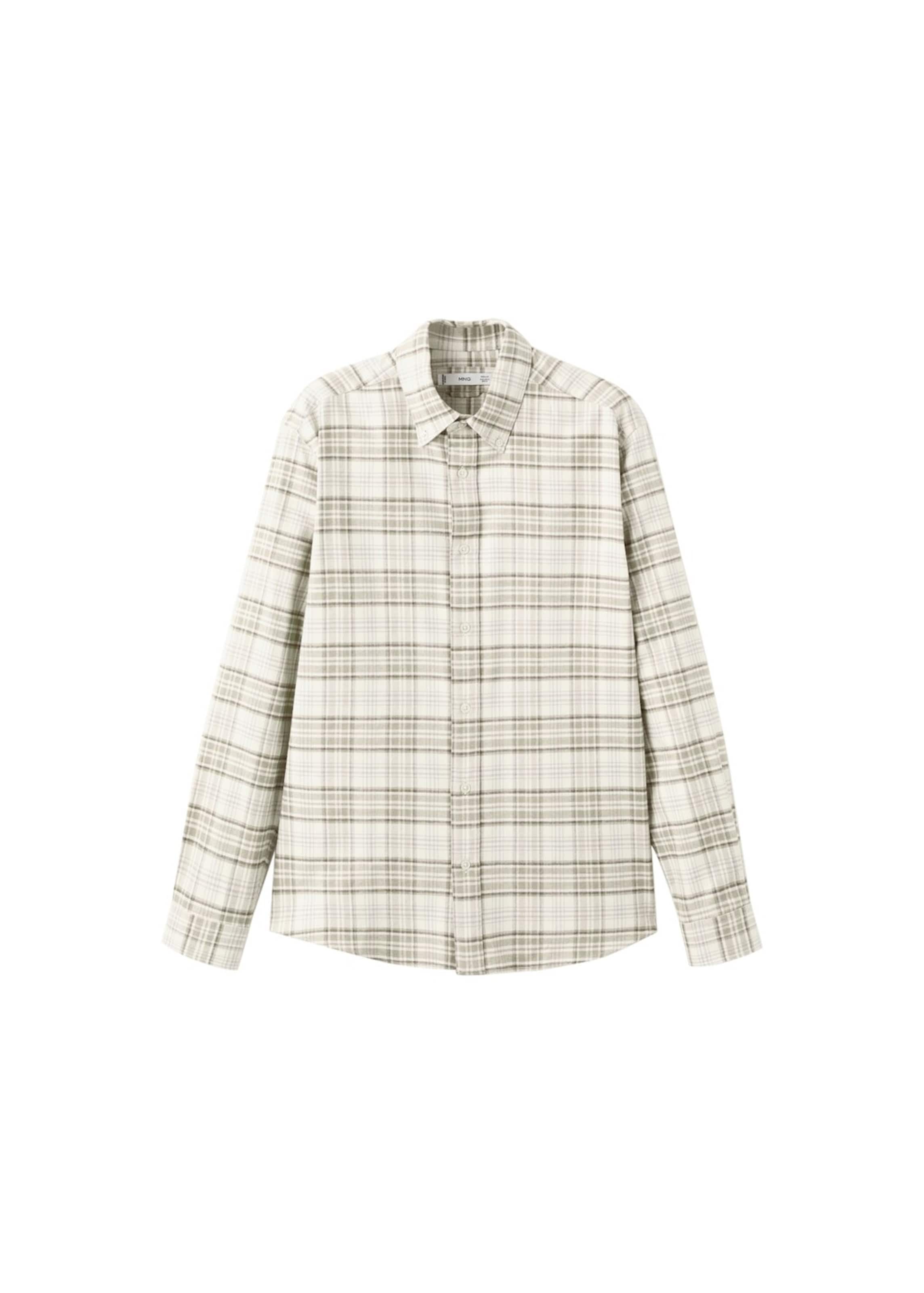 MANGO MAN Button Up Shirt 'Brighton' in Sand / Light beige / Brown, Item view