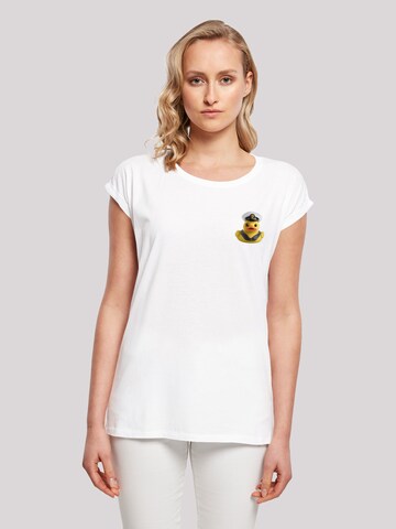 T-shirt F4NT4STIC en blanc : devant