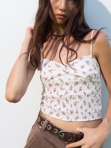 Top di Pull&Bear in bianco