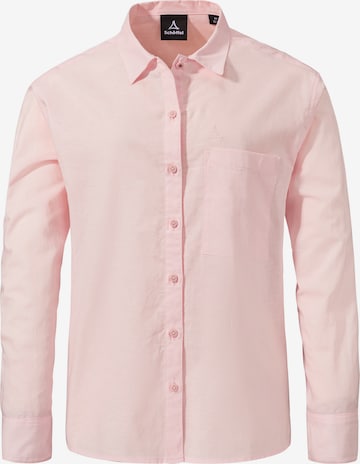 Chemisier fonctionnel ' Urban Blouse Style Chanduy WMS ' Schöffel en rose : devant