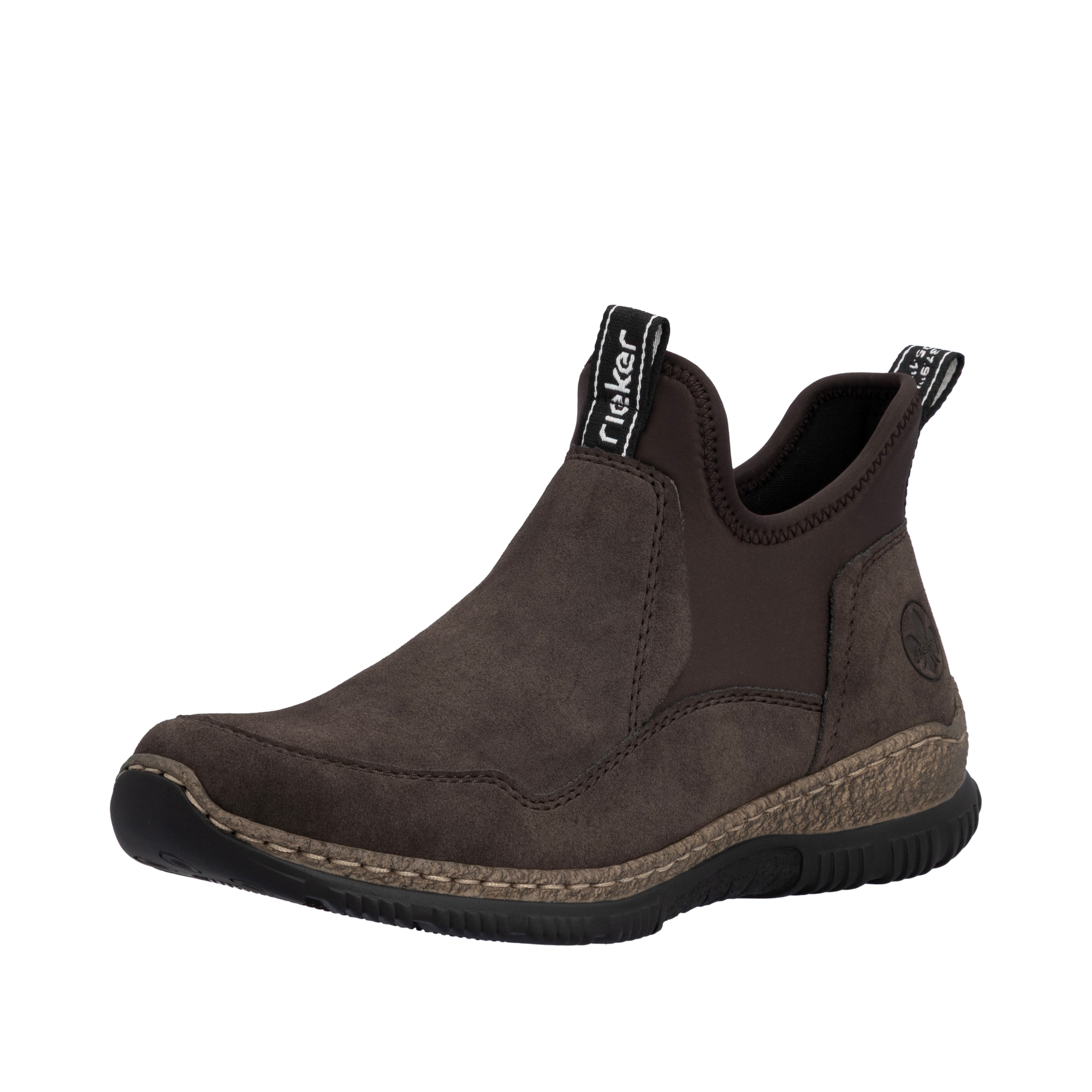 Rieker Slip On in Braun: Vorderseite