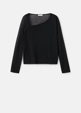 MANGO TEEN Shirt 'Linda' in Black