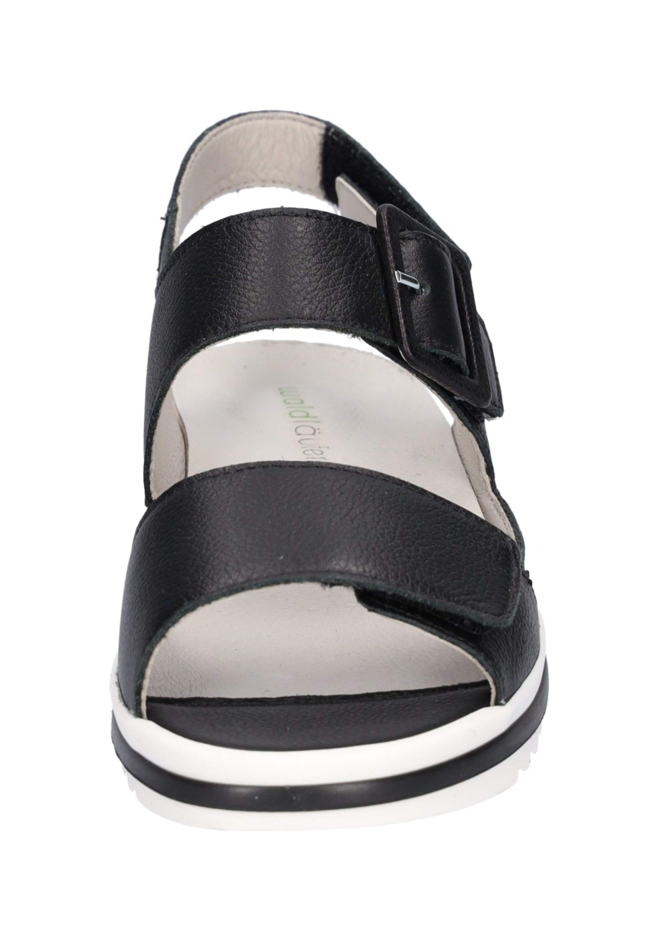 WALDLÄUFER Strap Sandals in Black