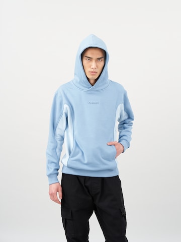 Cørbo Hiro Sweatshirt 'Kurosawa' in Blauw: voorkant