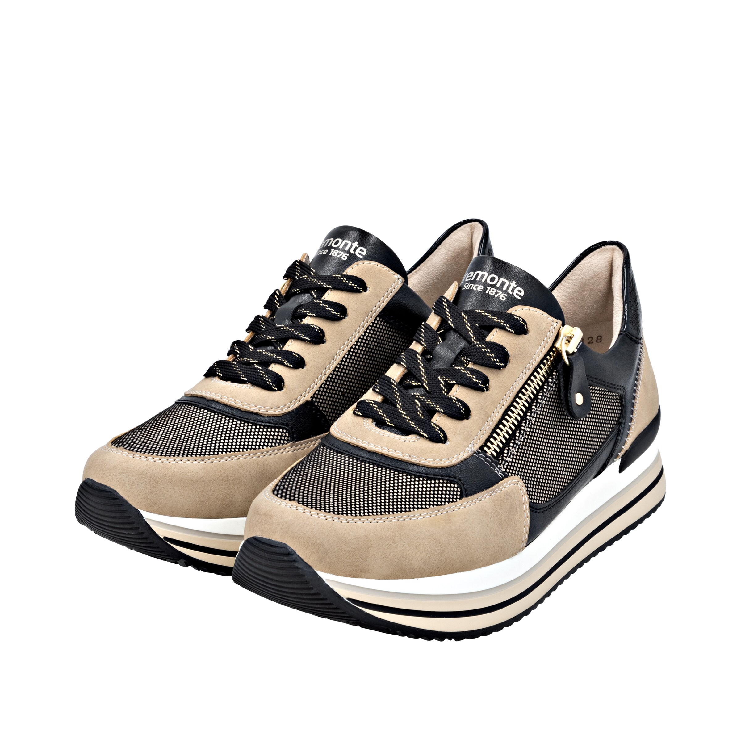 REMONTE Sneaker 'D1328' in Schwarz