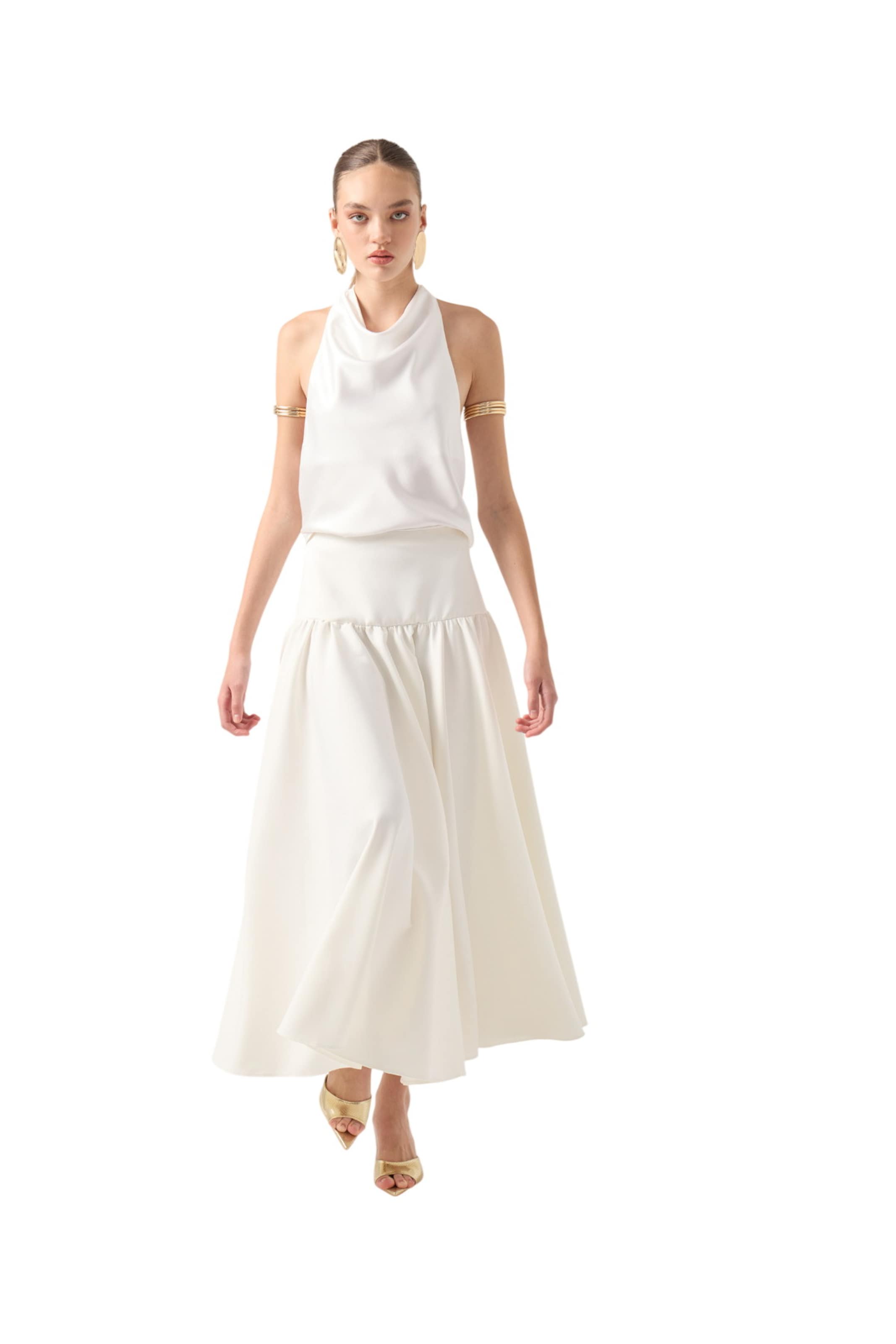 Jupe HOLLY LOLLY en blanc