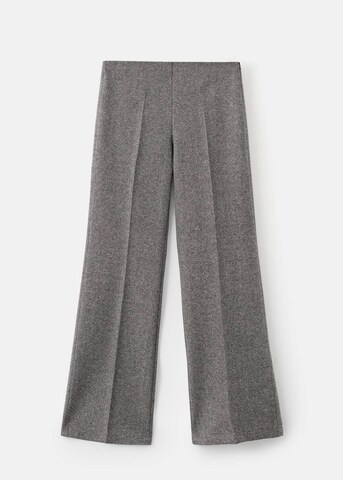 MANGO Wide Leg Hose 'Piper' in Grau