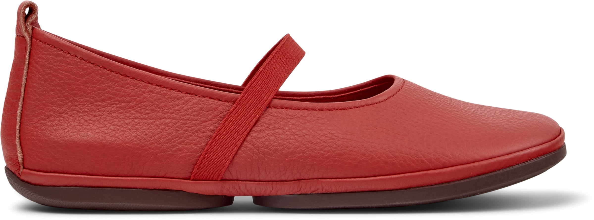 CAMPER Strap ballerina ' Right Nina ' in Red