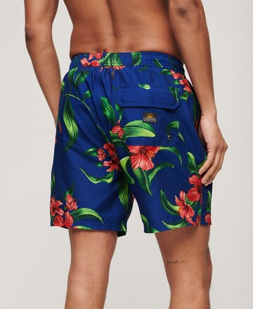 Shorts de bain Superdry en bleu