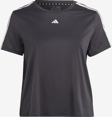 ADIDAS PERFORMANCE Functioneel shirt 'Essentials' in Zwart: voorkant