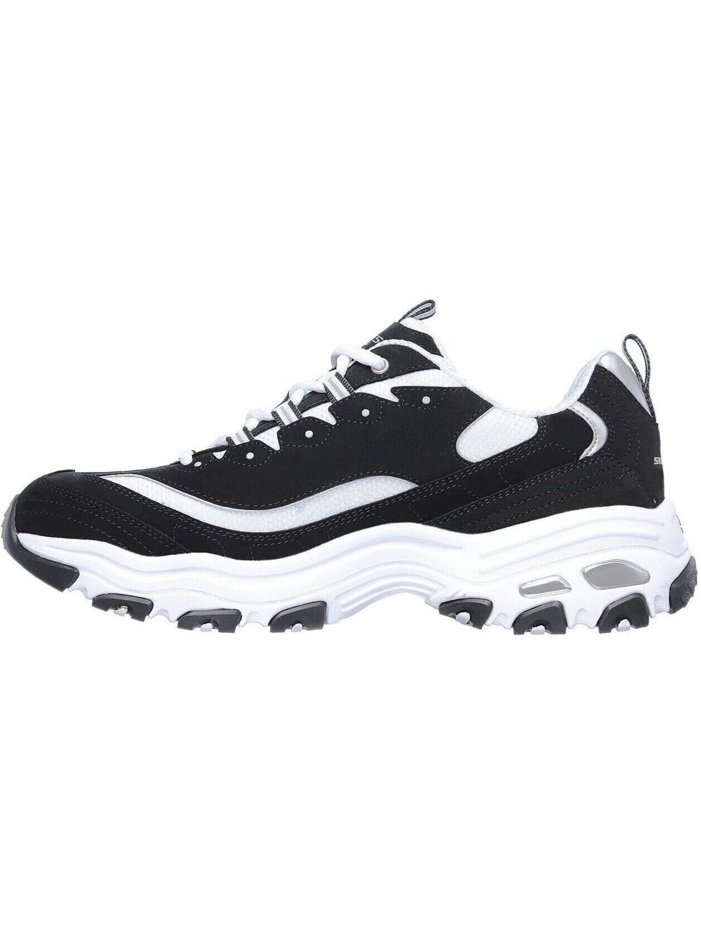 Sneaker bassa 'D'LITES' di SKECHERS in nero: frontale