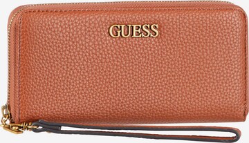 Porte-monnaies 'Alby' GUESS en marron : devant