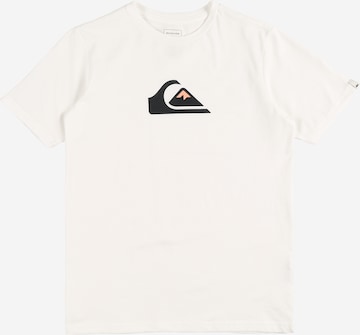 T-Shirt fonctionnel QUIKSILVER en blanc : devant