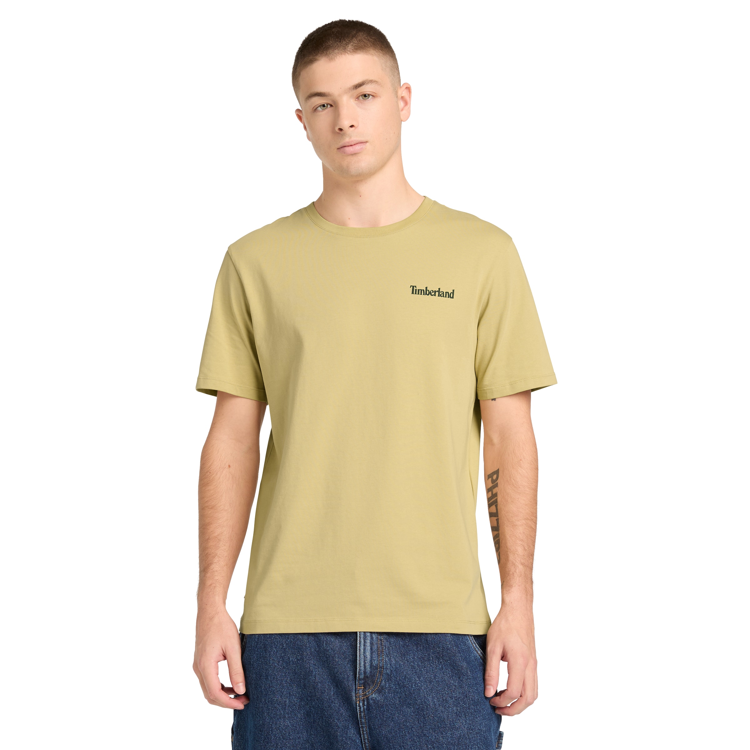 TIMBERLAND T-Shirt in Grün: Vorderseite