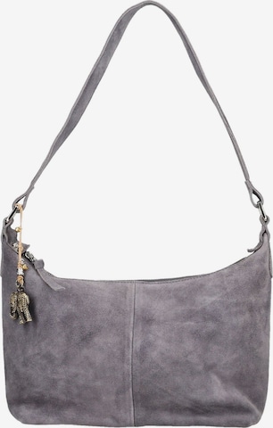 Sac bandoulière ANOKHI en gris : devant