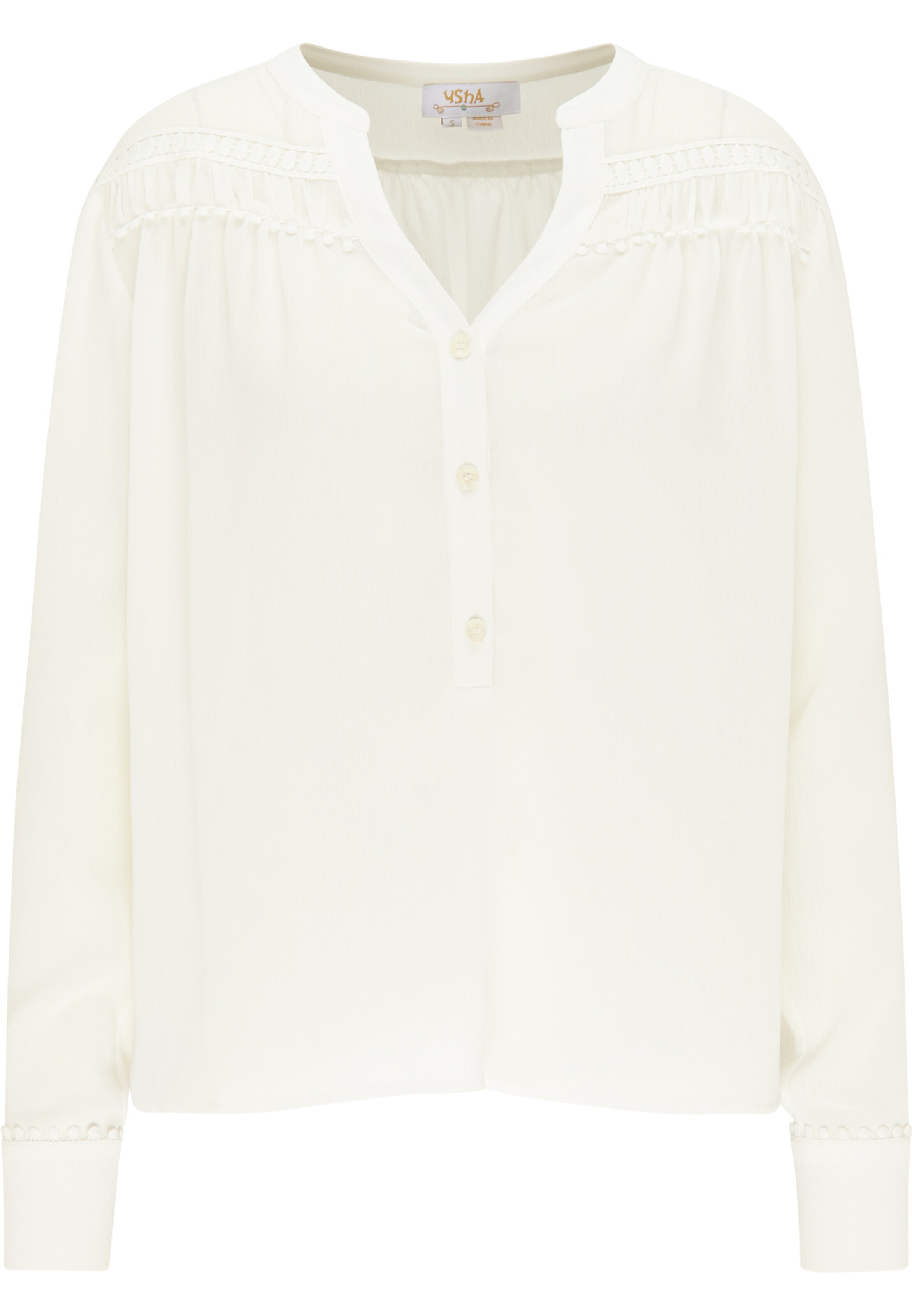 usha FESTIVAL Chemisier en blanc, Vue avec produit