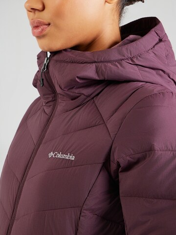 COLUMBIA Pitkä takki ulkoiluun 'Joy Peak II' värissä lila