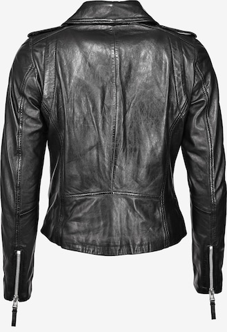 MUSTANG Lederjacke in Schwarz