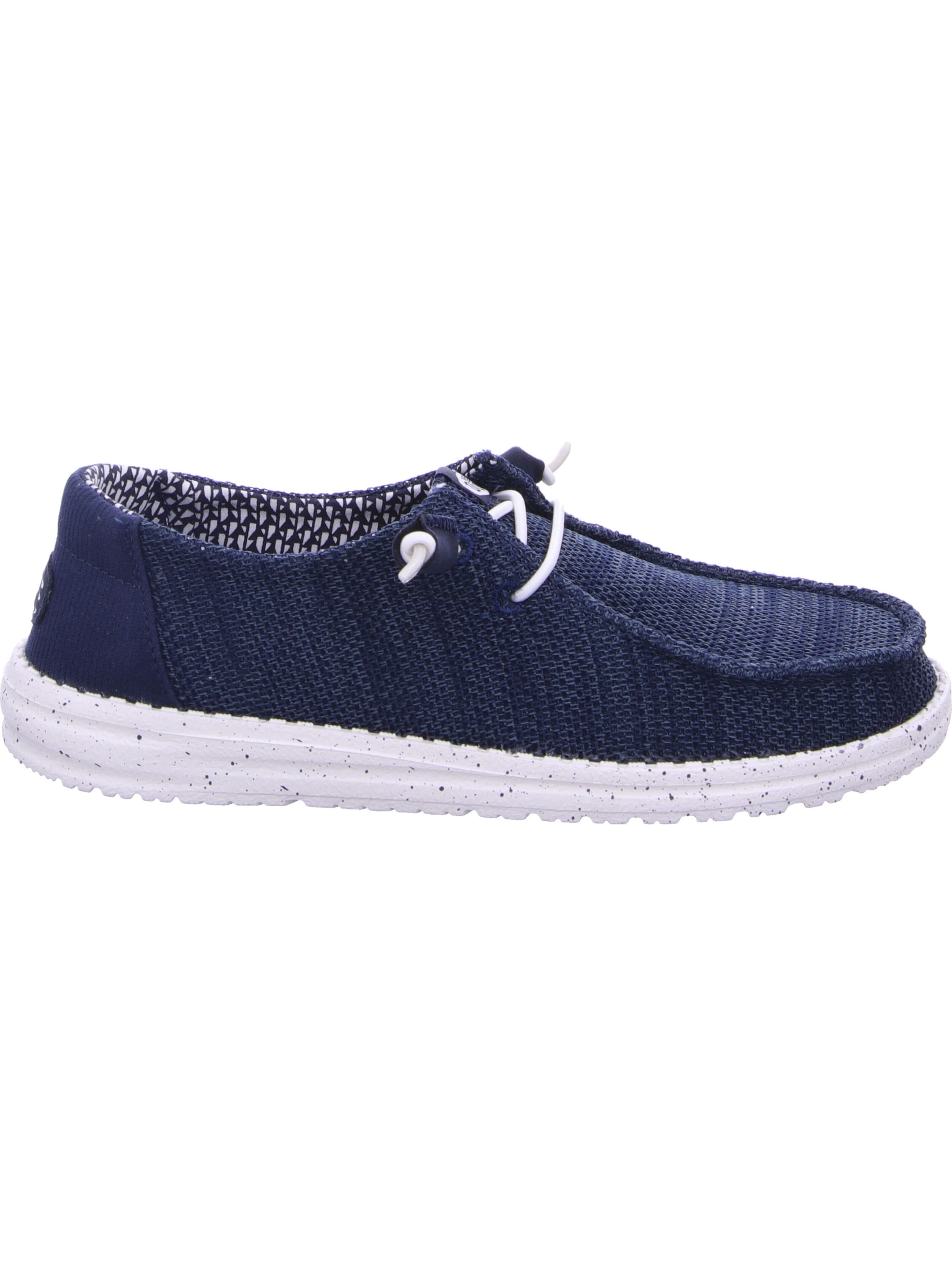 HEY DUDE Slipper 'Wendy Stretch Sox' in Blau