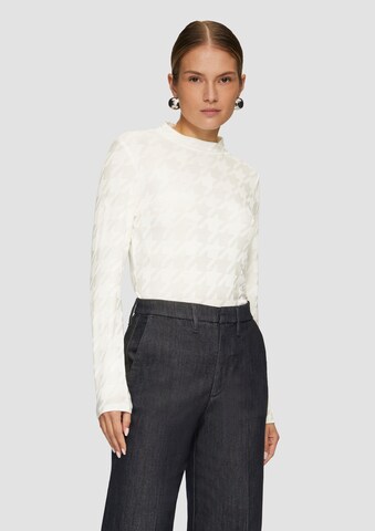 s.Oliver BLACK LABEL Shirt in Weiß: Vorderseite