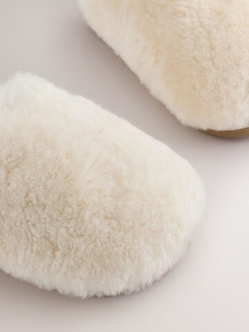 Next Slipper in White