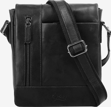 Sac à bandoulière X-ZONE en noir : devant