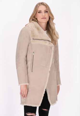 Cappotto di mezza stagione di DreiMaster Vintage in beige: frontale