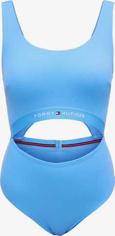 mėlyna Tommy Hilfiger Underwear Marškinėliai Maudymosi kostiumėlis: priekis
