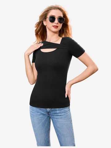 AOTTORI Shirt‌‌‌ in Schwarz