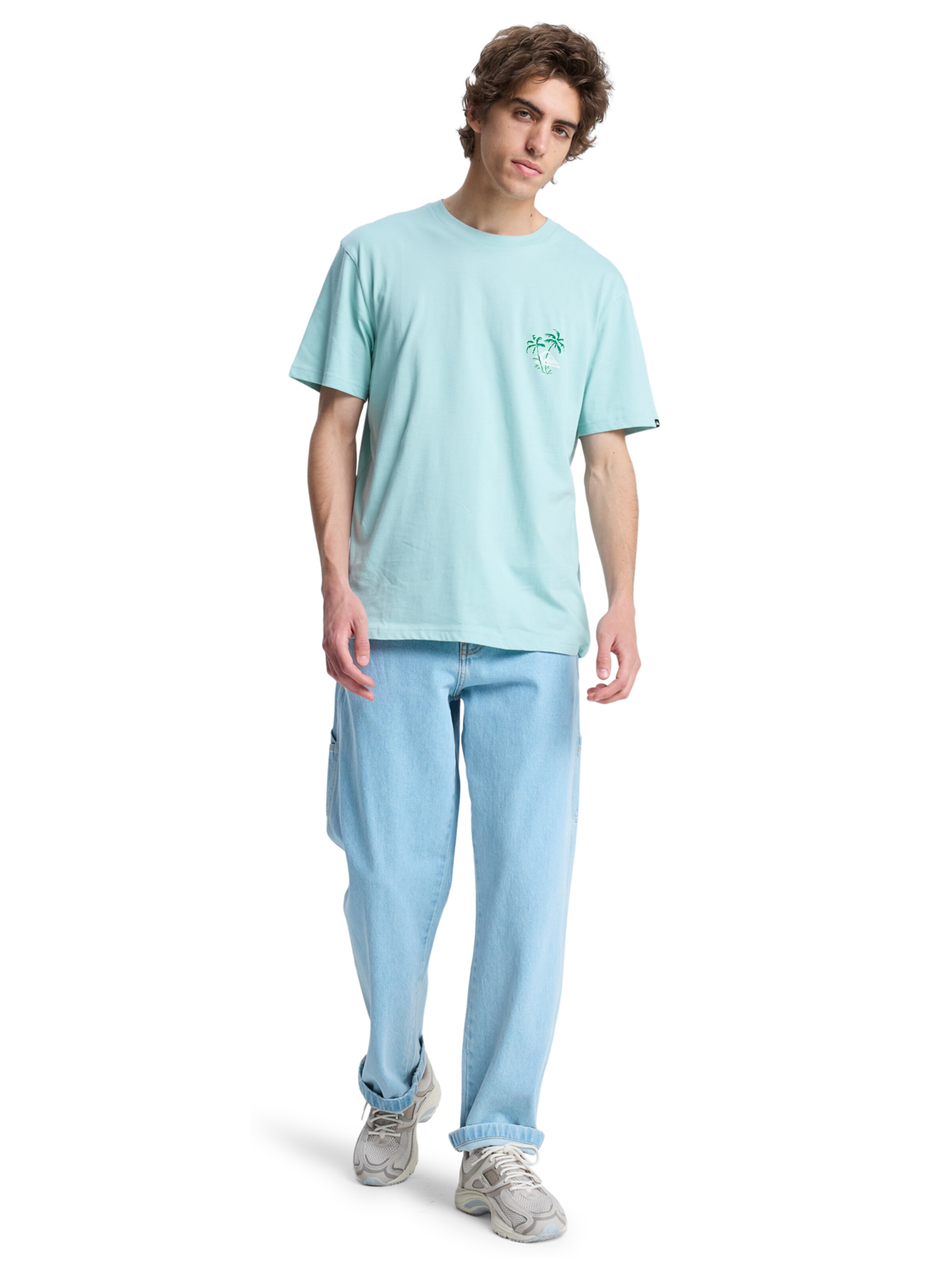 QUIKSILVER Funktionstopp 'Evo Learning From Nature' i grön