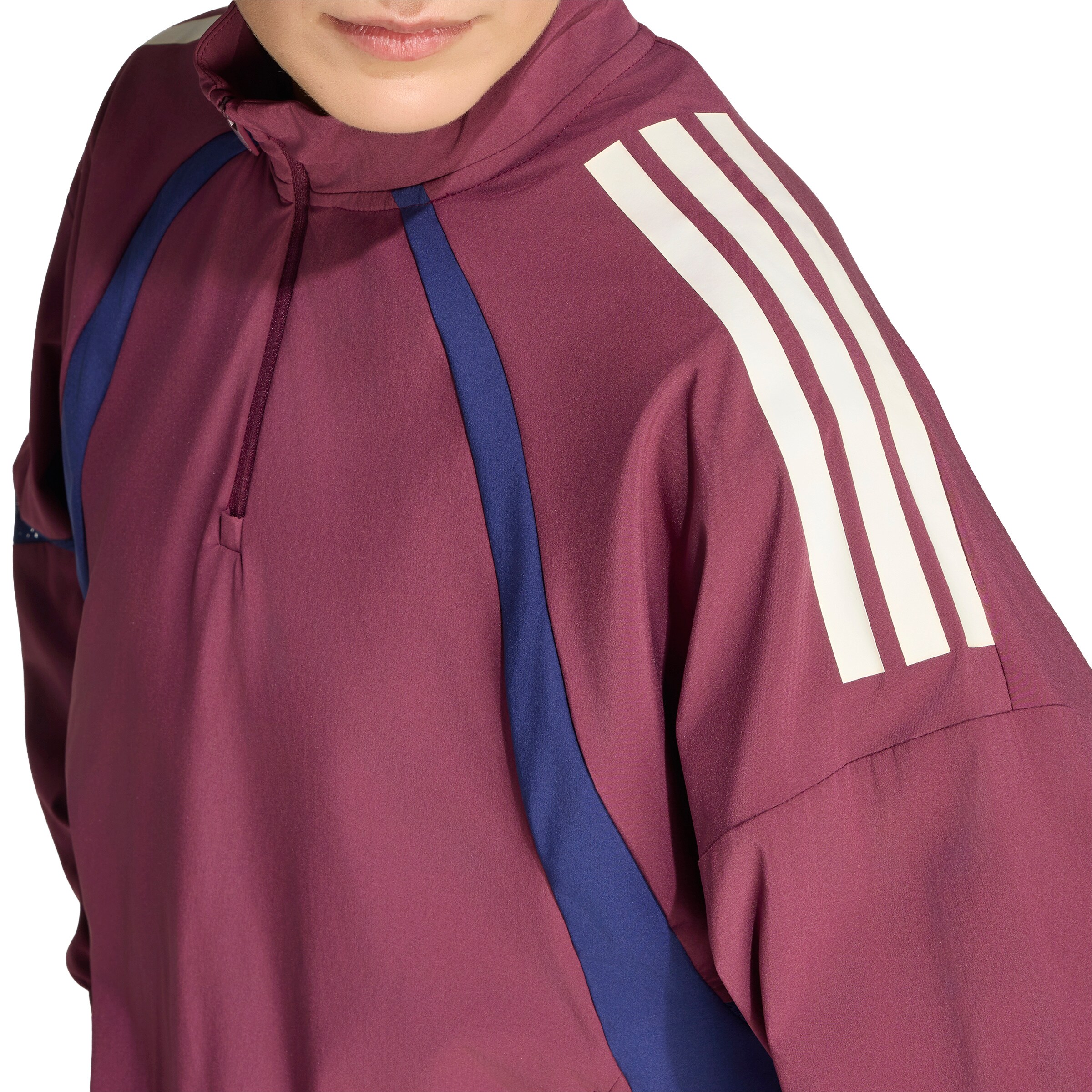 ADIDAS PERFORMANCE Sportovní bunda 'Hyperglam' – červená