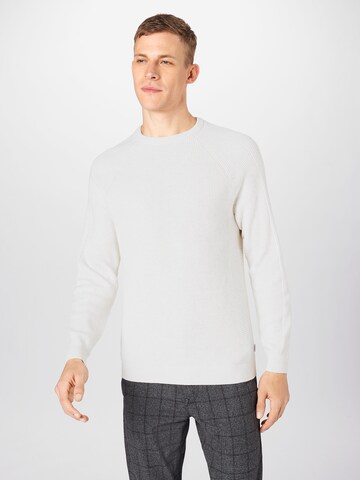 Coupe regular Pull-over ESPRIT en blanc : devant