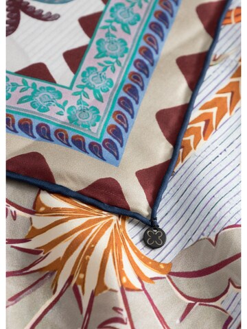 CODELLO Tuch Seidentuch Palmenmotiv in Blau