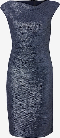 SWING Cocktailmekko värissä sininen: etupuoli