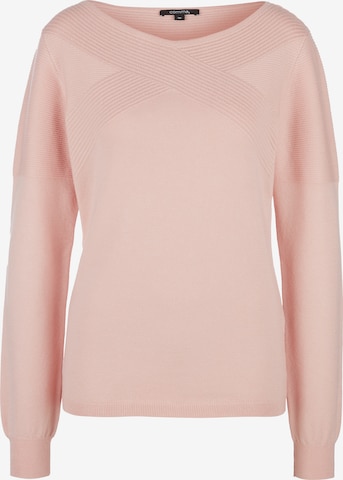 Regular Pull-over COMMA en rose : devant