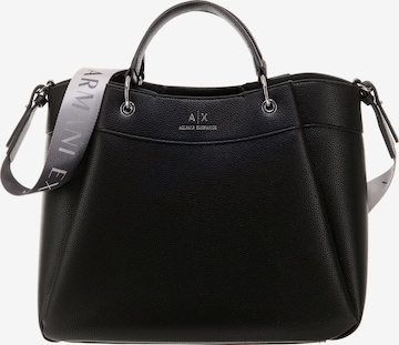 ARMANI EXCHANGE Shopper in Black: front