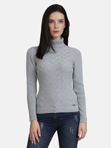 Sir Raymond Tailor Sweater 'Zoey' in Grey: front