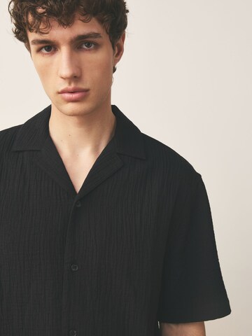 Pyjama court Next en noir