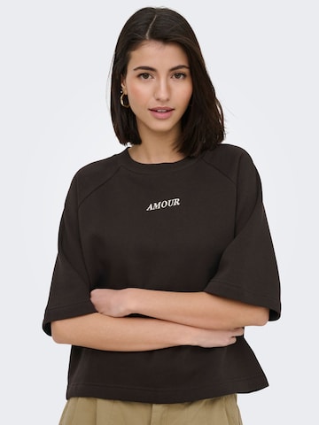 Felpa 'JDYOlivia' di JDY in marrone