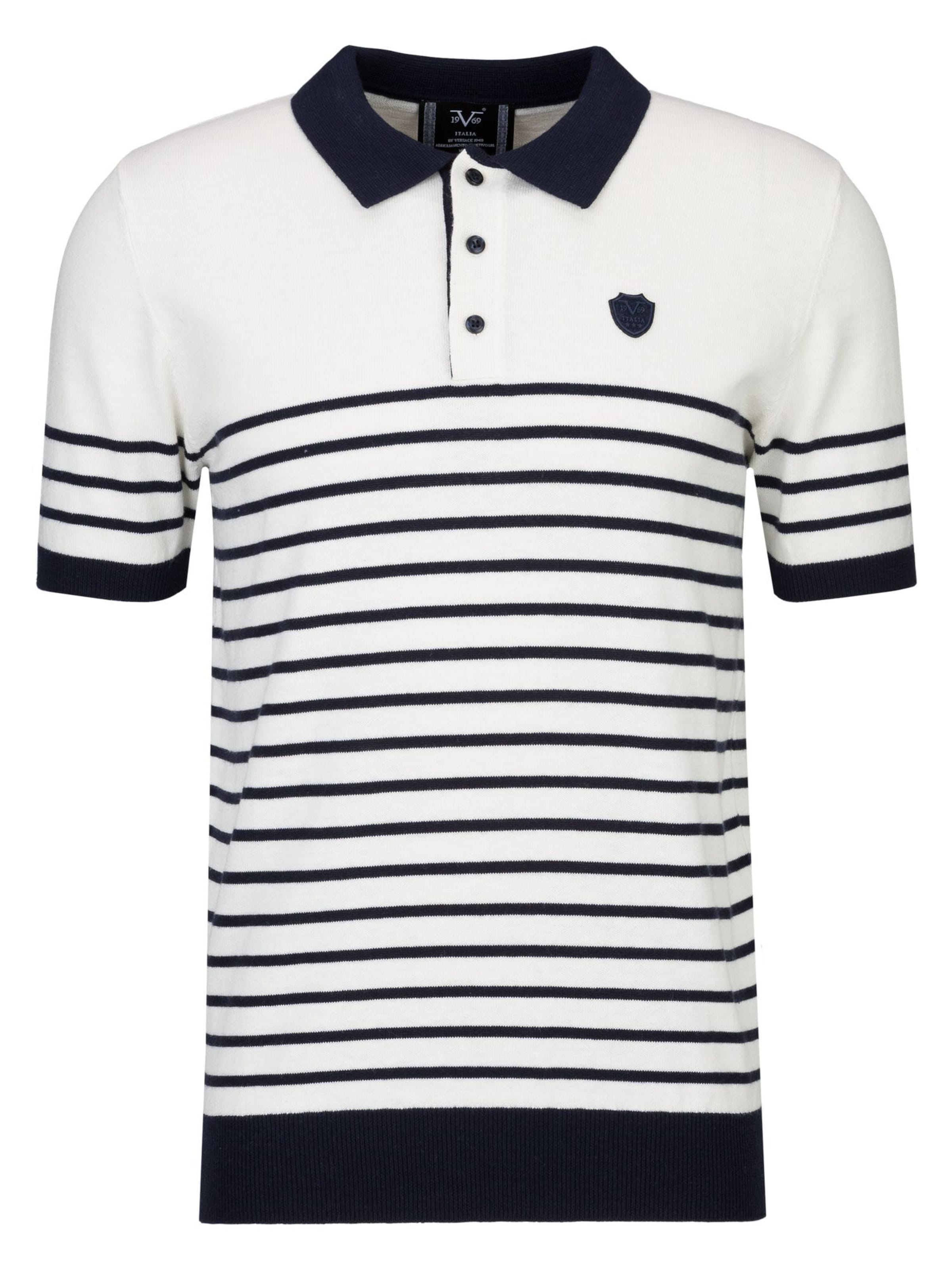 19V69 ITALIA Shirt 'Manfredi' in White: front