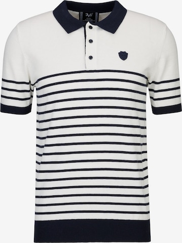 19V69 ITALIAMajica 'Manfredi' - bijela boja: prednji dio