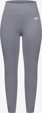 Pantalon de sport 'Affectionate' Smilodox en gris : devant