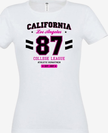 RMK Shirt 'College' in White: front