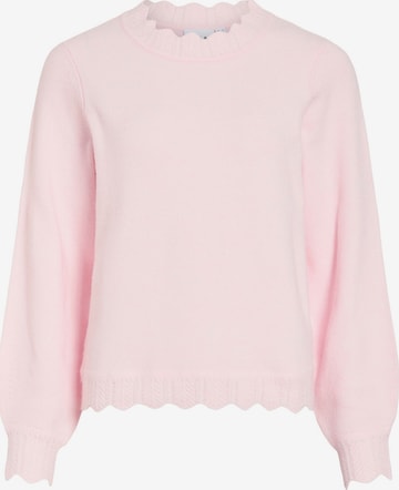 Pull-over 'VINIKOLINA' VILA en rose : devant