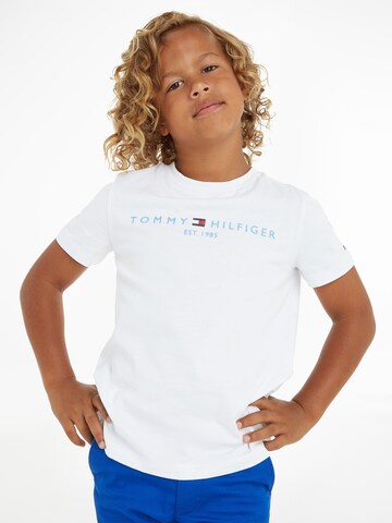 T-Shirt TOMMY HILFIGER en blanc : devant